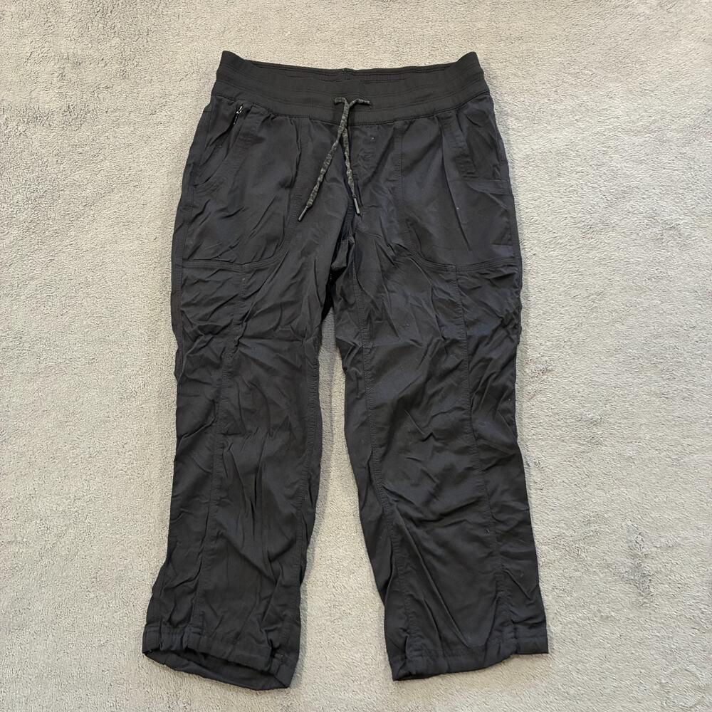 The North Face Aphrodite 2.0 Black Athletic Capri Pants Women's Size Medium